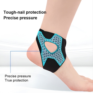 Factory Customized Open Heel Adjustable <strong>Ankle</strong> Strap Wrap Enhance Stability Foot Pain Relief <strong>Ankle</strong> <strong>Support</strong> Compression <strong>Brace</strong> - Product Image 3