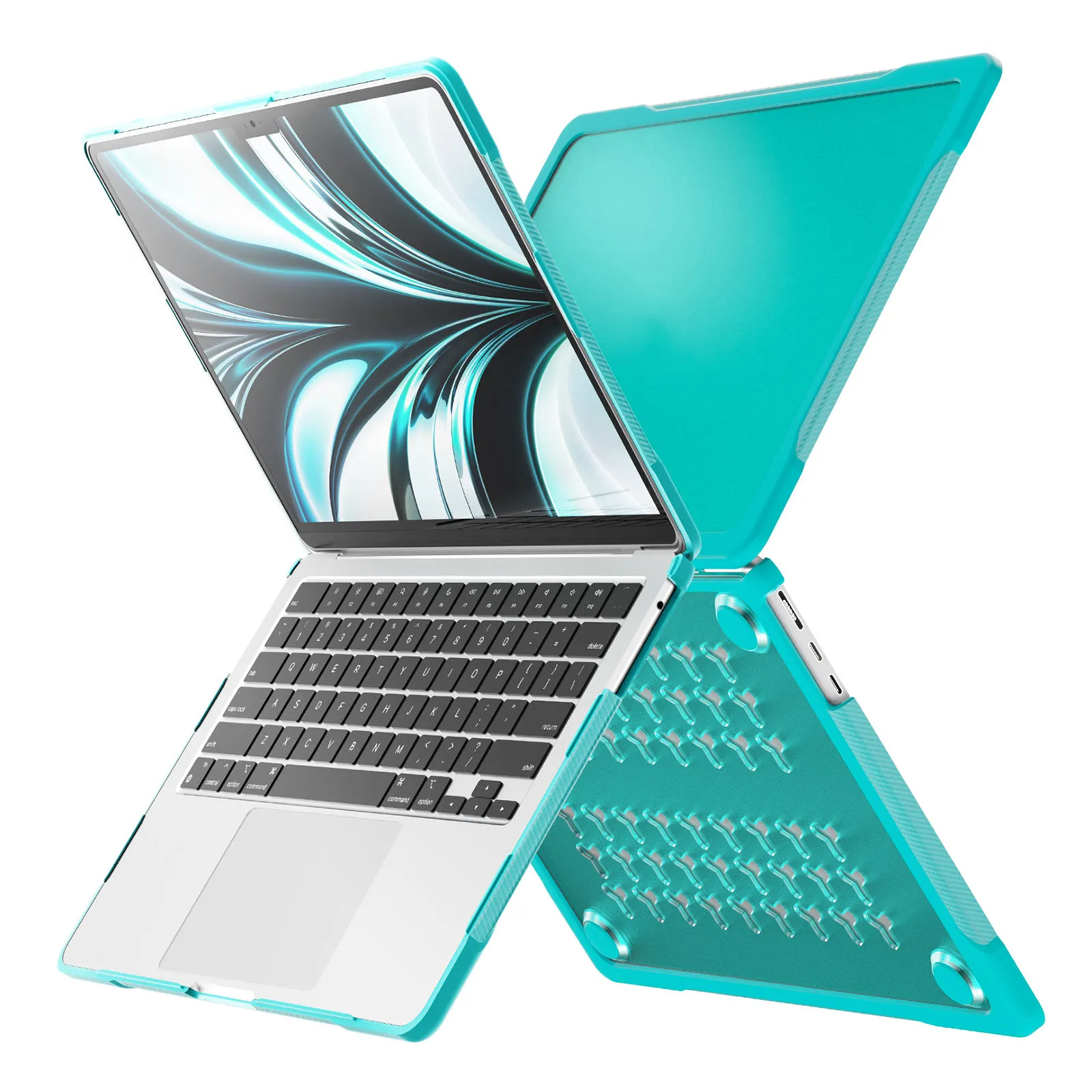 Macbook Air13 A2337 M1 A2179, A1932 용 최신 개인 라벨 완전 보호 슬림 충격 방지 하이브리드 하드 매트 PC 케이스