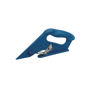 Industrial Grade Plastic Cutter Utility Knife Swivel Open SK5 Blade for Carpet Cutting OEM Customizable JSY870 Model Blue/Red - Product Image 1
