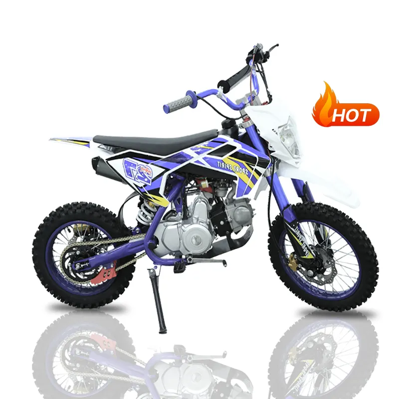 Buona vendita 4 tempi 110cc Engien moto da tasca Made In China Dirt Bike per adulti fuoristrada