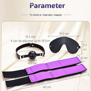 Bdsm Handboeien Hals Kraag Sm <span class=keywords><strong>Bondage</strong></span> Seksspeeltje Voor Vrouw Fetisj Riem Sexy Sm Beenmanchetten Spreider Slaaf Cosplay - Product Image 5