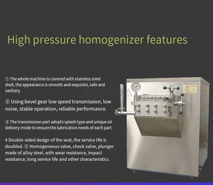 High Pressure Two Piston <b>Homogenizer</b> 1000L 2000L 3000L Wide Usage - Product Image 5