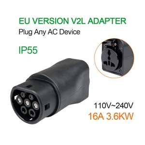 Adaptateur de chargeur EV Isigma 16A 3,6KW IEC 62196 Type 2 V2L pour véhicules avec prises de type 2 - Product Image 6
