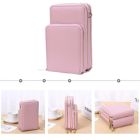 Tas Tangan Kecil Wanita, Dompet Selempang Telepon Seluler Bahu Mini Tempat Kartu