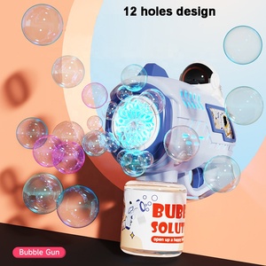 Máquina Automática para Hacer <span class=keywords><strong>Burbujas</strong></span>, Juguete para Niños, Pistola de <span class=keywords><strong>Burbujas</strong></span> Eléctrica de Astronauta para Juegos de <span class=keywords><strong>Burbujas</strong></span> al Aire Libre de Verano con Luces - Product Image 3