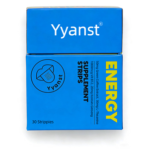 Bandes orales énergétiques à l'extrait de café vert OEM/ODM pour la santé cérébrale des adultes, favorisant la concentration, à dissolution rapide, complément alimentaire - Product Image 1