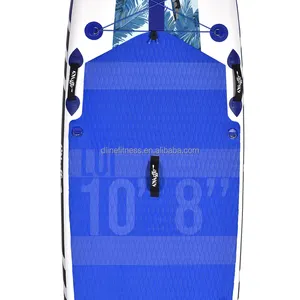 Großhandel neues Design Holz PVC sup aufblasbare Isup Stand Up Paddle Board aufblasbare Sup Board Surfen