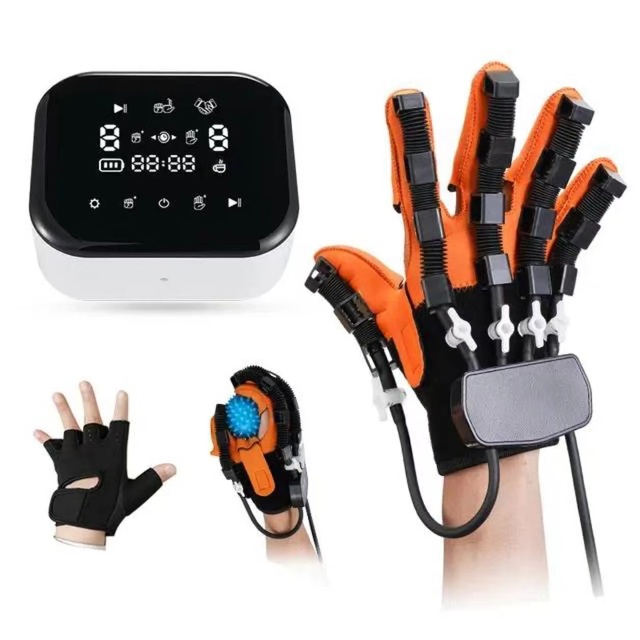 Rehabilitation Hemiplegia Finger Hands Function Rehabilitation Therapy Robotic Finger Straightener Rehabilitation Equipment