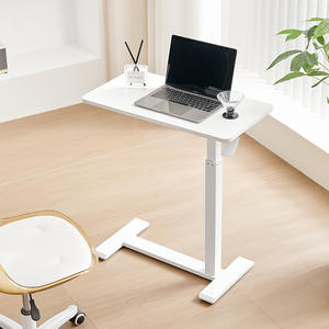 Best Rui Tong Electric Portable Metal Standing <strong>Trestle</strong> <strong>Desk</strong> with One Leg Adjustable Height Extendable &amp; Modern Design - Product Image 2