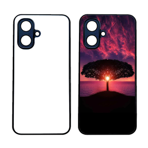 Nhà Máy Giá MềM khoảng trống nhựa 2D thăng hoa điện thoại di động bìa cho <span class=keywords><strong>Infinix</strong></span> thông minh 10 POP 10 với nhôm chèn - Product Image 1