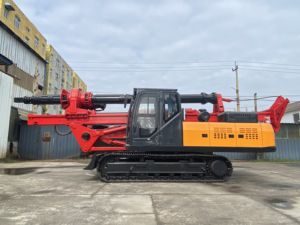 핫 세일 DR-90 리그 디젤 엔진 드릴링 및 말뚝 주전에 사용되는 휴대용 유압 보어 트랙터 파일 드라이버 - Product Image 2