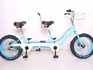 <span class=keywords><strong>Vélo</strong></span> tandem à pneu large <span class=keywords><strong>4</strong></span> <span class=keywords><strong>places</strong></span> à vitesse unique à 7 vitesses en vente - Product Image 2