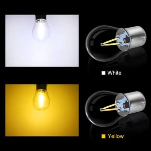 Lampadina <span class=keywords><strong>LED</strong></span> a Filamento per Auto <span class=keywords><strong>P21W</strong></span> BA15S 1156 <span class=keywords><strong>12V</strong></span> 24V Canbus, Luce di Retromarcia, Indicatore di Direzione, Freno per Camion, Lampada Auto P21/5W BA15D BAY15D <span class=keywords><strong>12V</strong></span> - Product Image 4