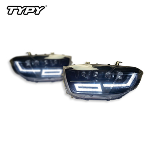 Conjuntos de faros delanteros TYPY para Toyota Highlander 2007-2011 con lentes láser, luces LED de circulación diurna e intermitentes secuenciales - Product Image 6