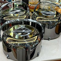 Nouvel ensemble de 3 récipients alimentaires multifonctionnels de luxe en plastique ABS isotherme grande capacité pour la cuisine (3L-4L-5L)