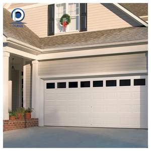 Porta da Garage in Vetro Temperato <span class=keywords><strong>e</strong></span> Lega di Alluminio, Pannello a Vista Completa, Prezzo Conveniente, Porta da Garage in <span class=keywords><strong>Plexiglass</strong></span> Satinato - Product Image 3