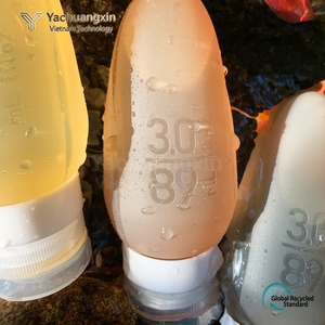 Bouteilles de voyage en silicone, gel souple, bouteilles de voyage pour l'extérieur, rangement portable, shampoing, gel douche, 89 ml - Product Image 3