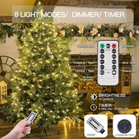 Weihnachts beleuchtung 3M/5M/6M Fairy Garland LED-Lichterketten Batterie kasten Power Weihnachts baum Außen dekoration Licht