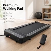 Caminadora Plegable Portátil K-FIT GSWG-4000, Caminadora de Escritorio, Motor Delgado de 1.5HP, Control Remoto Inalámbrico, Pantalla LCD, para el Hogar y la Oficina