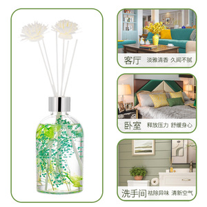 Diffuseur d'aromathérapie sans flamme pour intérieur, ornement aromatique au parfum de gardénia, diffuseur de parfum pour toilettes en forme de vigne - Product Image 3