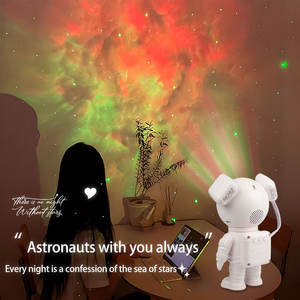 Nouveaux enfants veilleuses étoiles Projection lumières décor à la maison luxe Lampada Led 360 astronaute veilleuse projecteur à vendre - Product Image 2