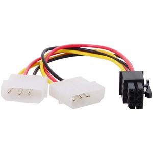 Ugreen — câble convertisseur d'alimentation PCI express, 6 à 4 broches, sata, carte vidéo, ATX pcie - Product Image 4