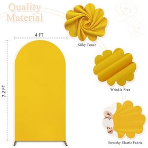 แผงสแปนเด็กซ์ติดผนังสำหรับงานแต่งงานแบบคลาสสิกฉากหลังออกงานจัดเลี้ยงสุดหรูขนาดออกแบบได้ตามต้องการ - Product Image 2