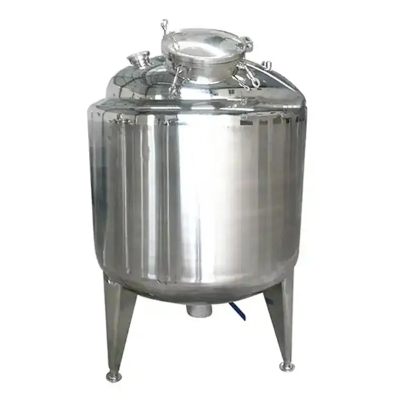 Tanque de almacenamiento de líquidos de gran capacidad Tanque de almacenamiento de productos químicos de aceite personalizado de acero inoxidable