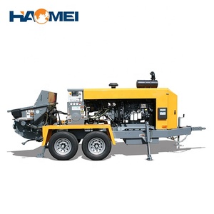 2025 thiết kế tốt nhất điện Hbt-80 BƠM BÊ TÔNG cho tường với 161kw động cơ diesel hiệu quả cao mang & động cơ - Product Image 5
