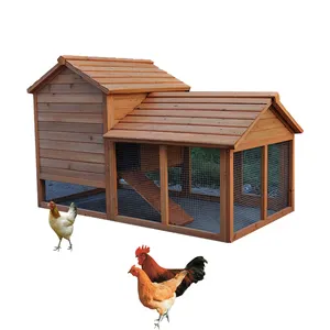 Pet House Rabbit Hutch Poultry Duck Cage Outdoor Large Wooden Coop For Sale