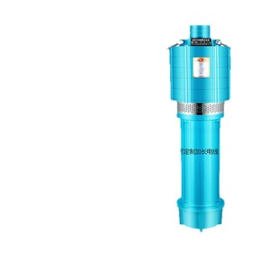 Qd Multi Stage <b>Submersible</b> <b>Pump</b> 220V 12 Impellers 200M Head 25M3H Flow Cast Iron Body Ppo Impeller Agricultural Irrigation - Product Image 1