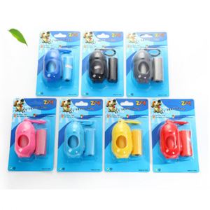 Distributeur de sacs à déjections pour animaux de compagnie en forme de pingouin, couleur unie, écologique, avec barrière anti-odeur, pack combiné - Product Image 1