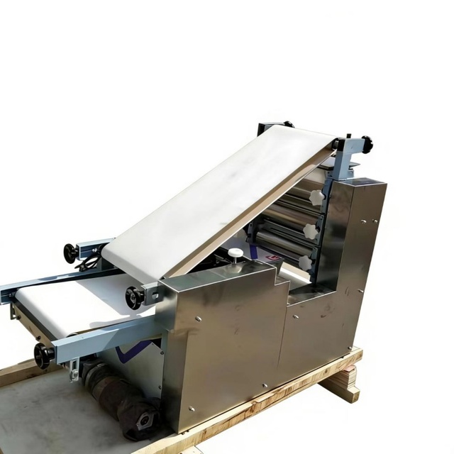 Home Roti Rolling Arabic Lavash Bread Maker Ethiopian Injera Bread Making Machine Electric Tortilla Press Oven Production Line