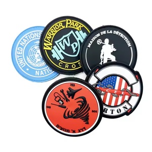 Production Plant Client Specified 3D Soft Rubber Silicone Polyvinyl Chloride Heat Press Custom <b>Label</b> Tag pvc patch - Product Image 6