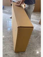Emballage en carton ondulé super résistant pour vélo de montagne avec conception de positionnement interne fixe intégrée