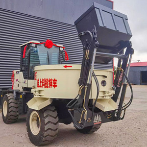 Camión Mezclador de Concreto con Alimentación y Descarga Automática, Máquina de Ingeniería Todo en Uno, Cangilón Mezclador, Tracción en las Cuatro Ruedas - Product Image 4