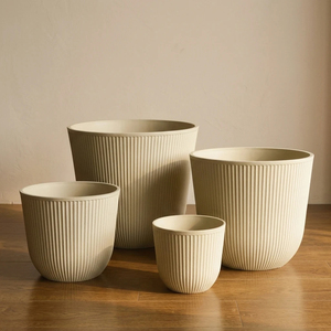 Flower Pot Household <b>Plastic</b> Simple High-end <b>Large</b>-caliber Factory Direct Sales Extra <b>Large</b> Thickened Balcony Living Room Green - Product Image 1