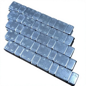 Nouveaux contrepoids adhésifs en acier zingué pour roues, à coller, pour l'équilibrage des pneus et la réparation - Product Image 1