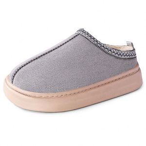 Botas de Nieve Clásicas de Invierno para Mujer de Alta Calidad, Parte Superior de PU, Forro de Microfibra, Media Pantorrilla, Estampadas, para Interiores y Exteriores, Precio al por Mayor - Product Image 3