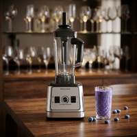 Mixeur-Blender Intelligent Multifonctionnel Professionnel Robuste et Silencieux avec Couvercle Anti-Bruit pour Usage Domestique – Sans Avis