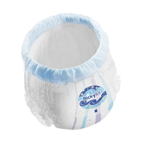 OEM&ODM Échantillon Gratuit Couches pour Bébé Faciles à Enfiler Douces 3D Anti-Fuites Super Absorption <span class=keywords><strong>Pulpe</strong></span> de Bois SAP Jetables Vente en Gros - Product Image 2