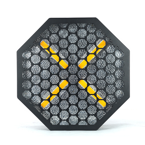 ไฟสโตรปไลท์ LED 450W สำหรับเวทีเต้นรำไฟ LED แบบกระพริบอุปกรณ์สำหรับ DJ ไฟผู้ชมไฟกระพริบสีเหลืองไฟดิสโก้ - Product Image 1