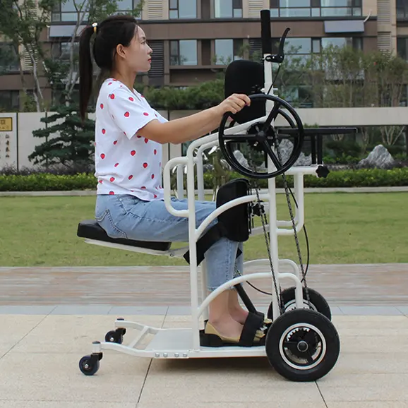 New design Paraplegic disable equipment wheelchair Mobility rollator for elderly