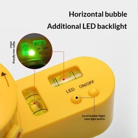 Niveau laser rouge avec trépied, 5 lignes, 1 point, niveau à bulle haute précision, qualité industrielle pour travaux de décoration intérieure