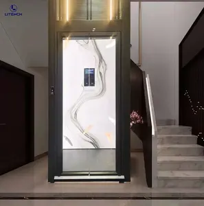 Penjualan terlaris 2-4 lantai rumah lift villa pintu otomatis lift lift untuk rumah