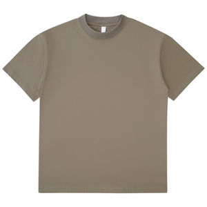 เสื้อยืดผ้าฝ้ายเปิดไหล่มีความหนาสูงไซส์ใหญ่พิเศษสำหรับฤดูร้อน - Product Image 5