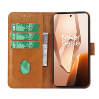 Housse de protection magnétique originale pour téléphone portable OnePlus 15 ACE 5 Ultra Nord CE 5 13T Flip Cover Kickstand Leather Wallet