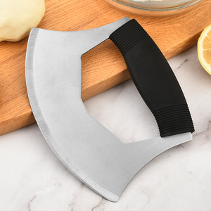 Juego de Cuchillos para Pizza de Acero Inoxidable Desechables al por Mayor de Fábrica, Cuchillo de Corte de Vainilla para Queso, Corte de Frutos Secos, Utensilios de Cocina - Product Image 4