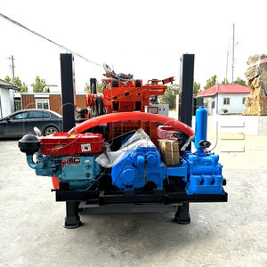 Máquina de perforación de pozos de agua hidráulica portátil 300m 350m de profundidad Crawler montado a la venta con motor diésel - Product Image 4