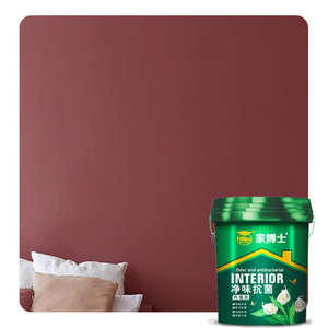 Doctor <b>Home</b> Acrylic Latex Washable Satin for Interior Wall <b>Paint</b> for Building Coating Spray/Brush Application Liquid Emulsion - Product Image 4